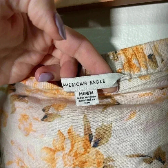 American eagle floral wrap skirt  M - Picture 5 of 5